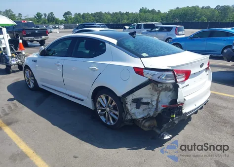2015 Kia Optima Sxl Turbo from USA, damaged, VIN 5XXGR4A61FG392413